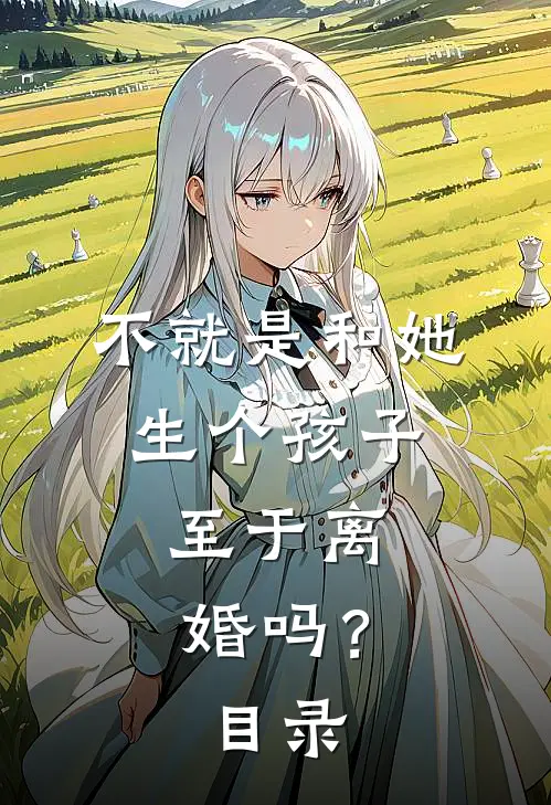 不就是和她生个孩子，至于离婚吗？目录