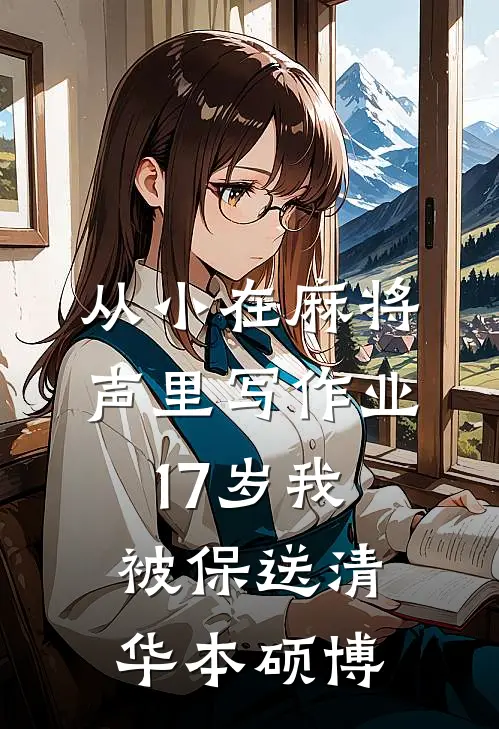 从小在麻将声里写作业，17岁我被保送清华本硕博