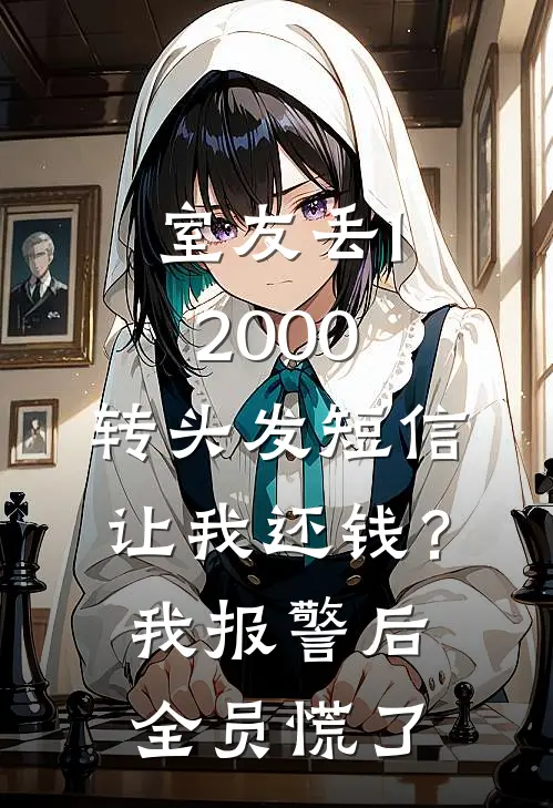 室友丢12000，转头发短信让我还钱？我报警后全员慌了
