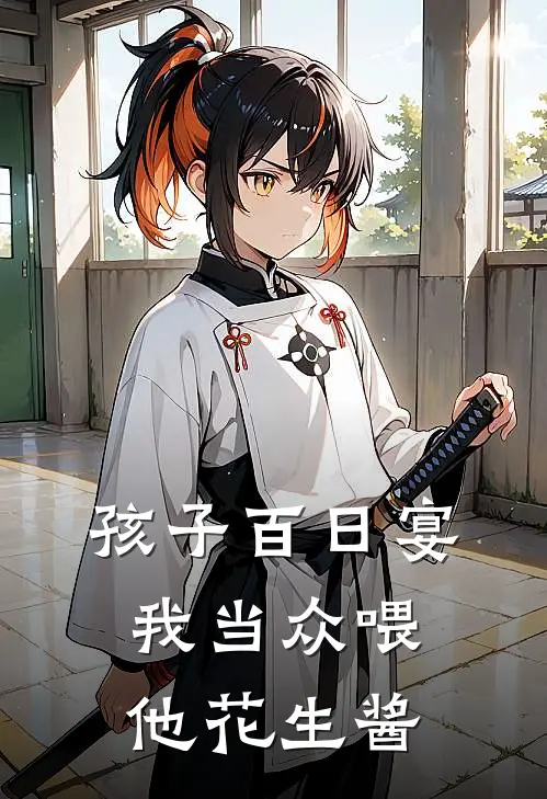 孩子百日宴，我当众喂他花生酱