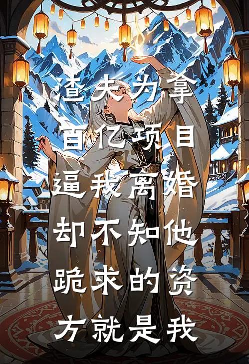 渣夫为拿百亿项目逼我离婚，却不知他跪求的资方就是我