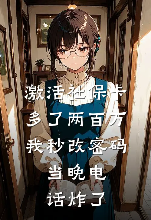 激活社保卡多了两百万，我秒改密码，当晚电话炸了
