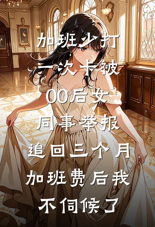 加班少打一次卡被00后女同事举报，追回三个月加班费后我不伺候了