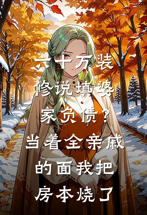 六十万装修说填婆家负债？当着全亲戚的面我把房本烧了
