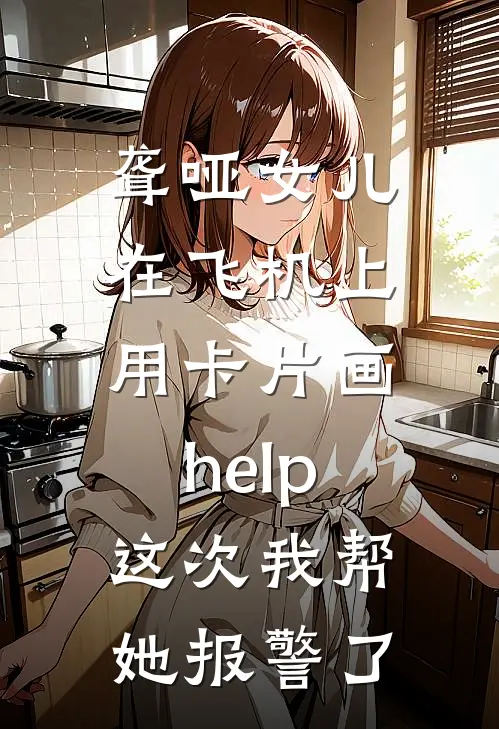 聋哑女儿在飞机上用卡片画help，这次我帮她报警了
