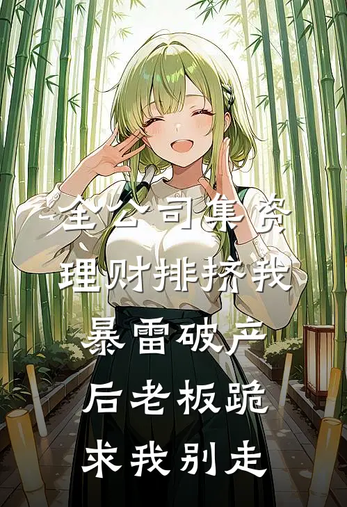 全公司集资理财排挤我，暴雷破产后老板跪求我别走