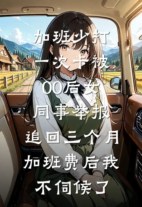 加班少打一次卡被00后女同事举报，追回三个月加班费后我不伺候了