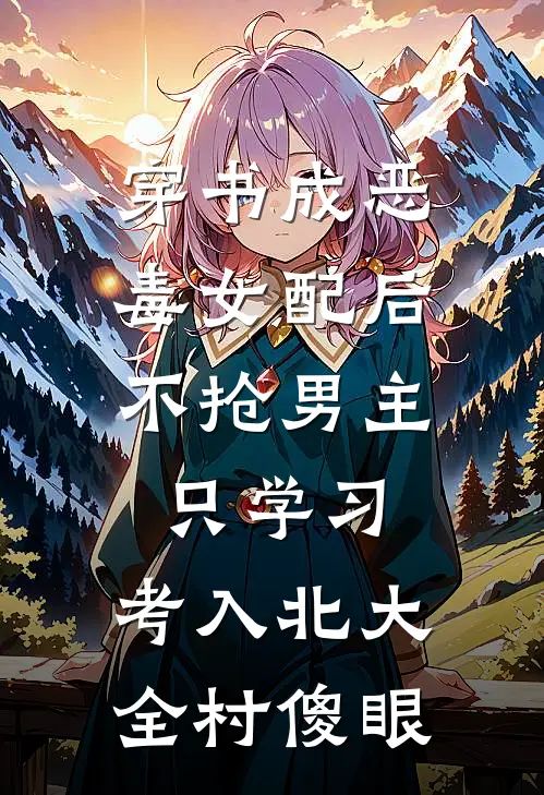 穿书成恶毒女配后，不抢男主只学习，考入北大全村傻眼