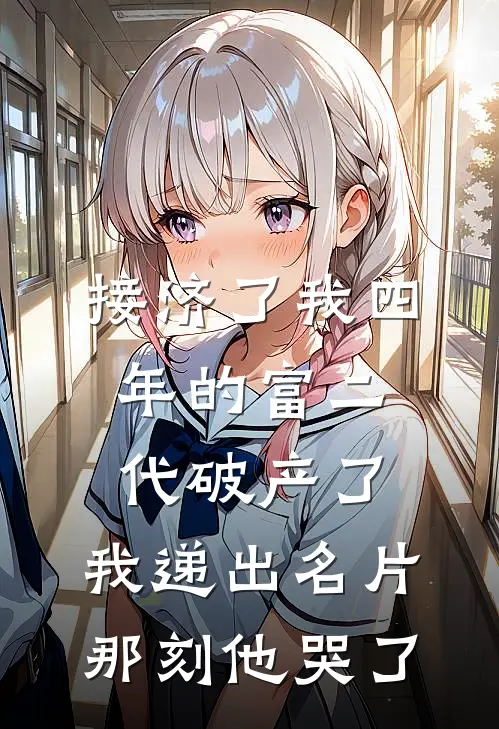 接济了我四年的富二代破产了，我递出名片那刻他哭了