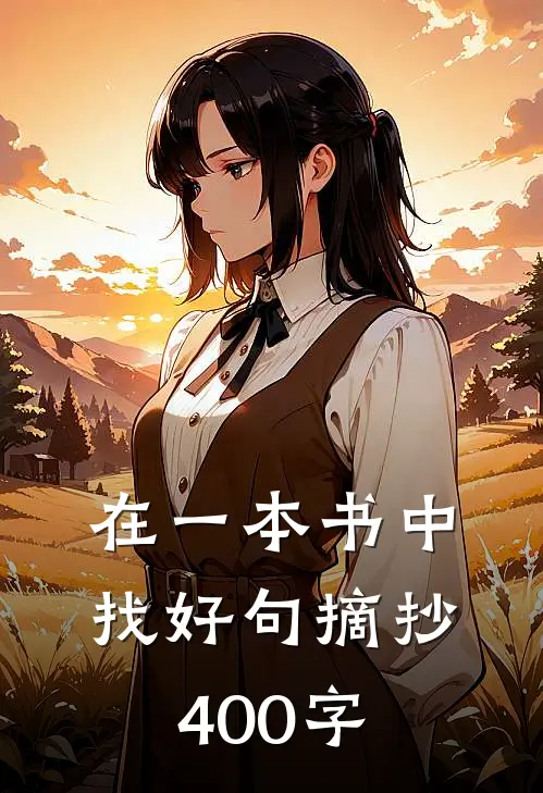 在一本书中找好句摘抄400字