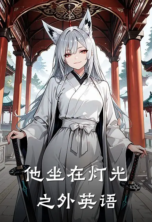 他坐在灯光之外英语