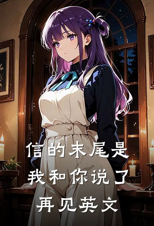 信的末尾是我和你说了再见英文