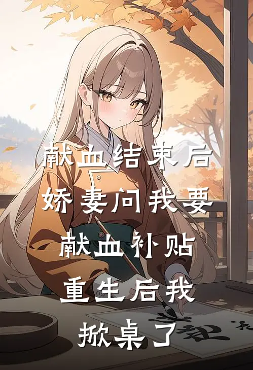 献血结束后娇妻问我要献血补贴，重生后我掀桌了
