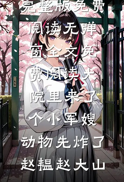大院里来了个小军嫂，动物先炸了(赵韫赵大山)完整版免费阅读_无弹窗全文免费阅读大院里来了个小军嫂，动物先炸了赵韫赵大山
