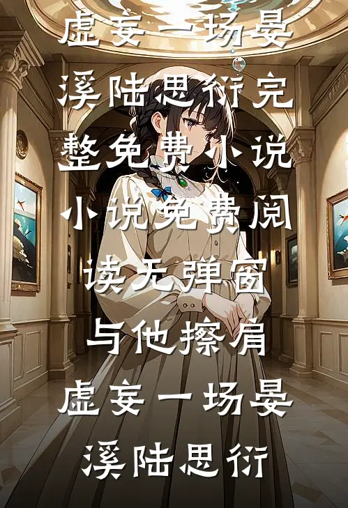与他擦肩，虚妄一场(晏溪陆思衍)完整免费小说_小说免费阅读无弹窗与他擦肩，虚妄一场晏溪陆思衍