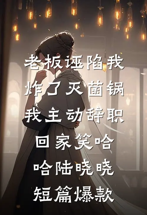 老板诬陷我炸了灭菌锅，我主动辞职回家笑哈哈陆晓晓短篇爆款