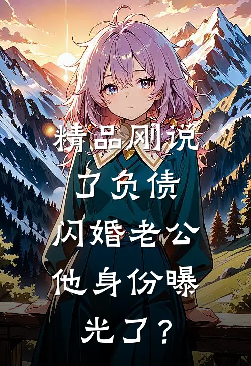 精品刚说了负债，闪婚老公他身份曝光了？