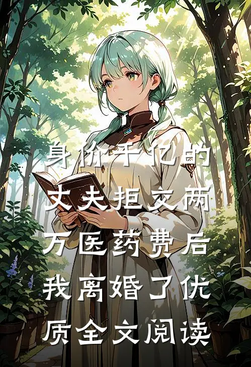 身价千亿的丈夫拒交两万医药费后，我离婚了优质全文阅读