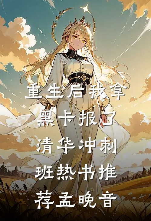 重生后我拿黑卡报了清华冲刺班热书推荐孟晚音