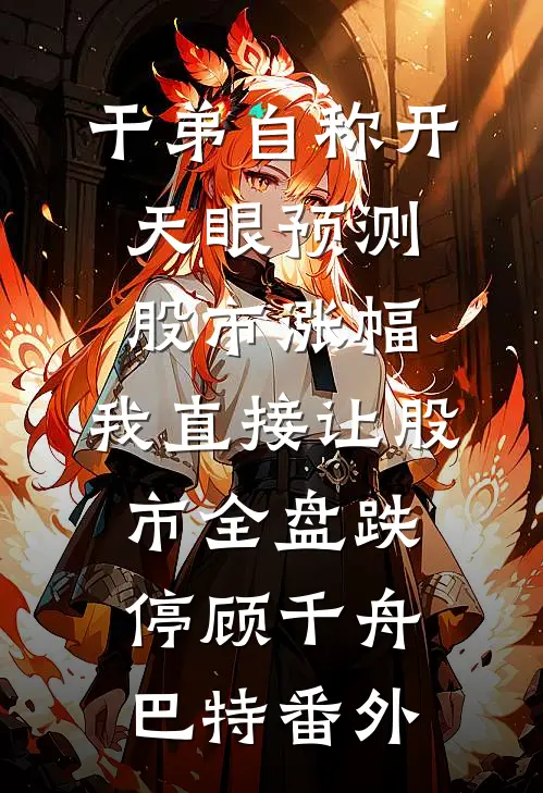 干弟自称开天眼预测股市涨幅，我直接让股市全盘跌停顾千舟巴特番外