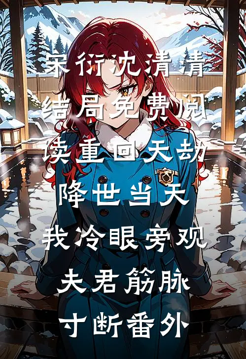 宋衍沈清清结局免费阅读重回天劫降世当天，我冷眼旁观夫君筋脉寸断番外