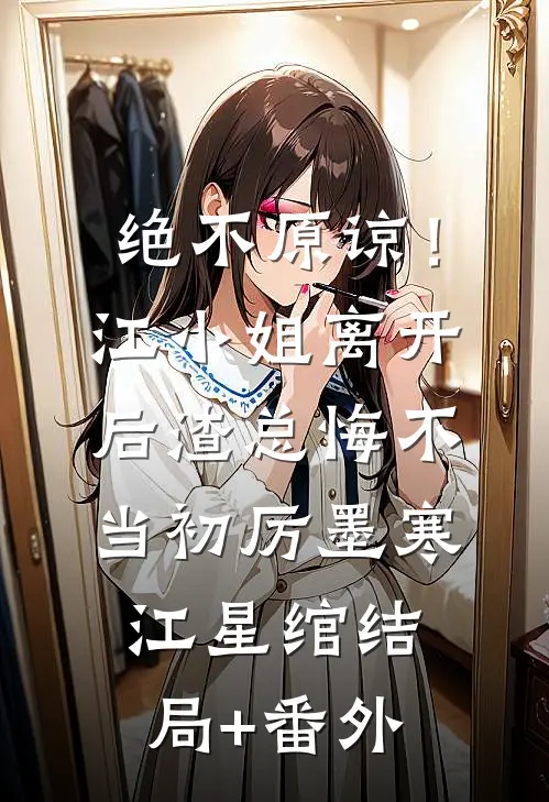 绝不原谅！江小姐离开后，渣总悔不当初厉墨寒江星绾结局+番外