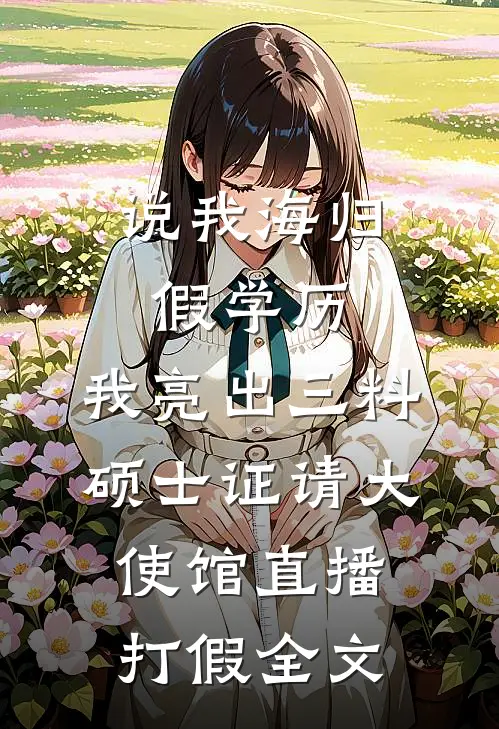 说我海归假学历，我亮出三料硕士证请大使馆直播打假全文