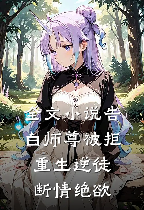 全文小说告白师尊被拒，重生逆徒断情绝欲