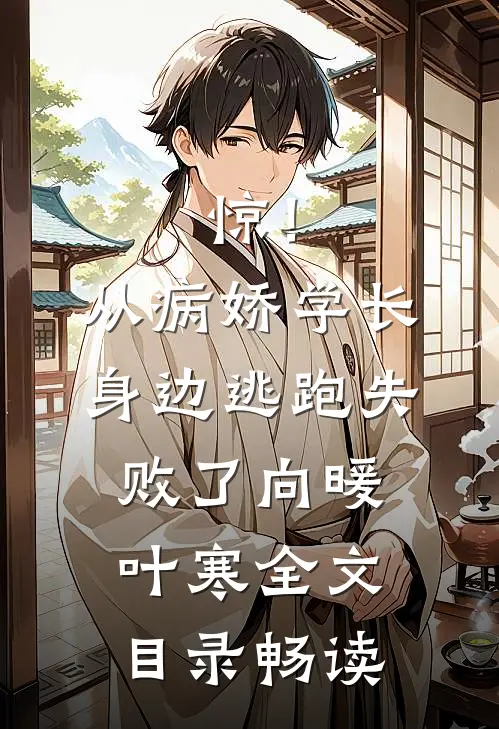 惊！从病娇学长身边逃跑失败了向暖叶寒全文目录畅读