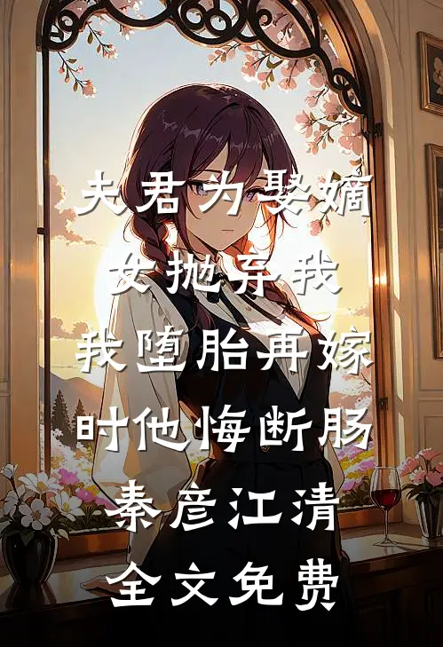 夫君为娶嫡女抛弃我，我堕胎再嫁时他悔断肠秦彦江清全文免费