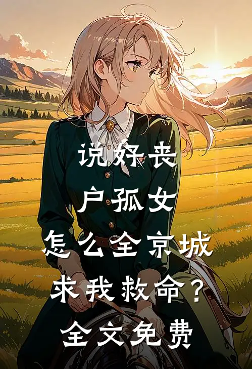 说好丧户孤女，怎么全京城求我救命？全文免费