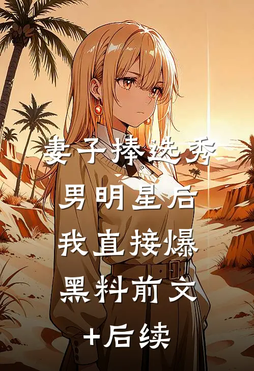 妻子捧选秀男明星后，我直接爆黑料前文+后续