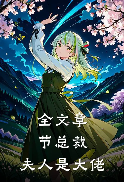 全文章节总裁，夫人是大佬