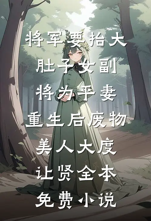 将军要抬大肚子女副将为平妻，重生后废物美人大度让贤全本免费小说