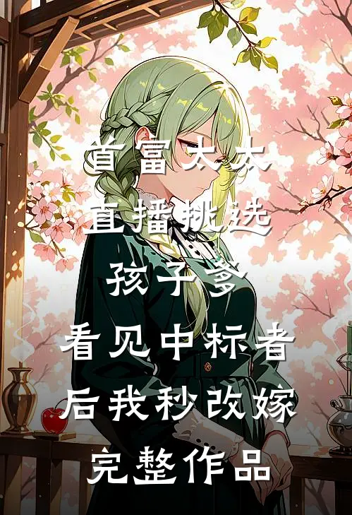 首富太太直播挑选孩子爹，看见中标者后我秒改嫁完整作品