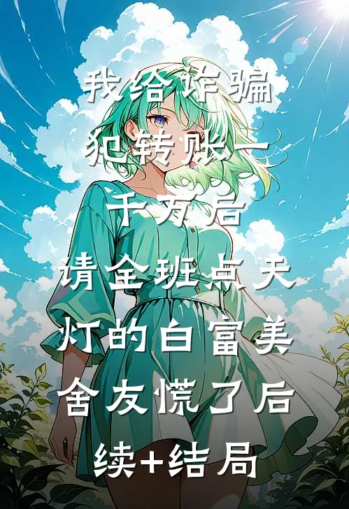 我给诈骗犯转账一千万后，请全班点天灯的白富美舍友慌了后续+结局