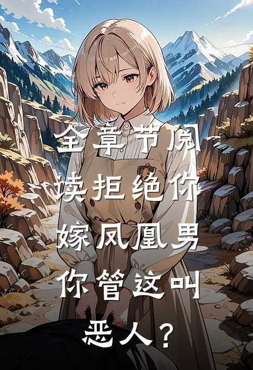 全章节阅读拒绝你嫁凤凰男，你管这叫恶人？