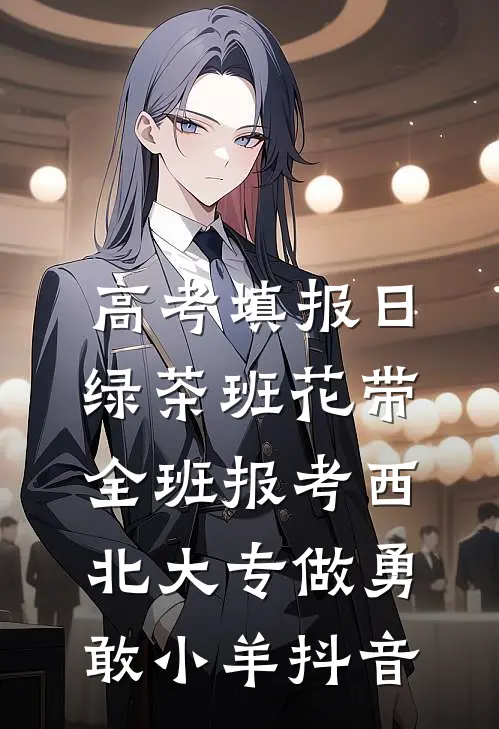 高考填报日，绿茶班花带全班报考西北大专做勇敢小羊抖音
