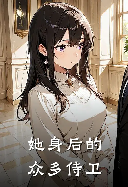 她身后的众多侍卫