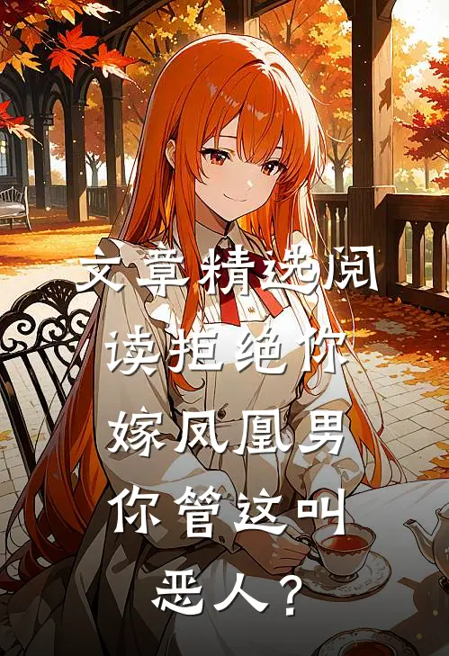 文章精选阅读拒绝你嫁凤凰男，你管这叫恶人？
